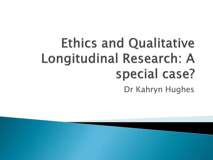 dr kahryn hughes