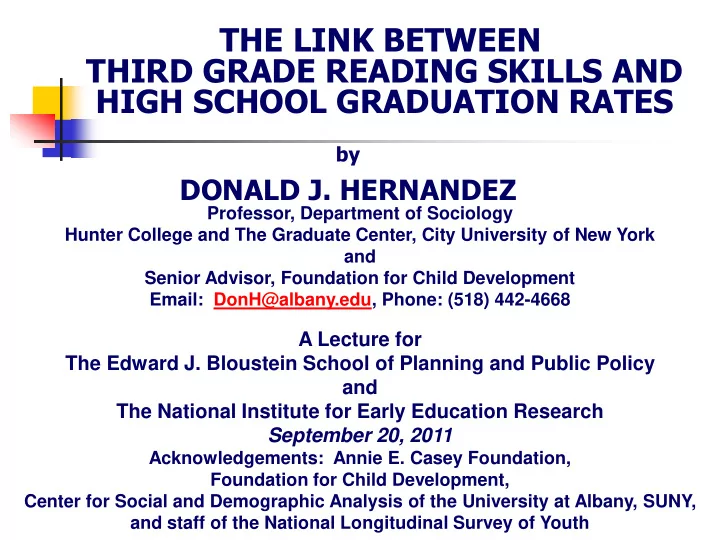 the link between