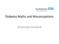 antoinette goodwill overview why are there myths related