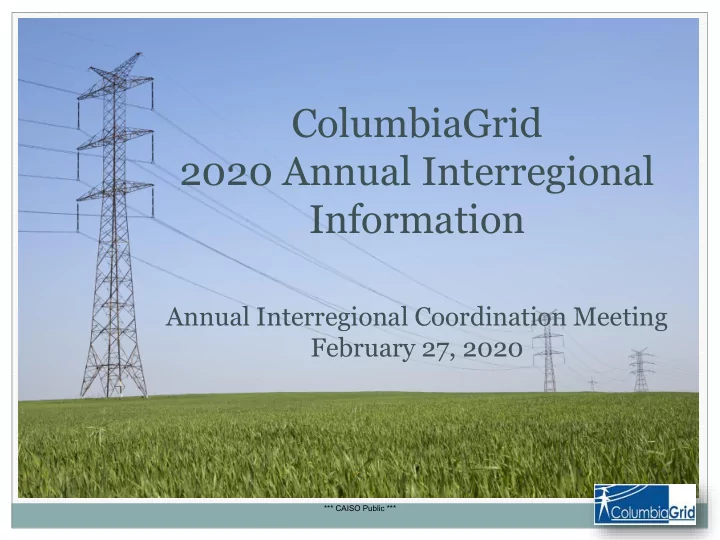columbiagrid