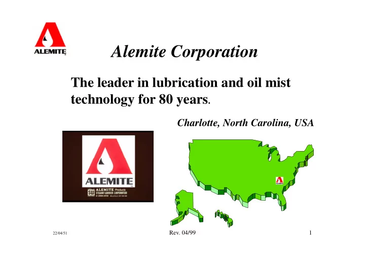 alemite corporation