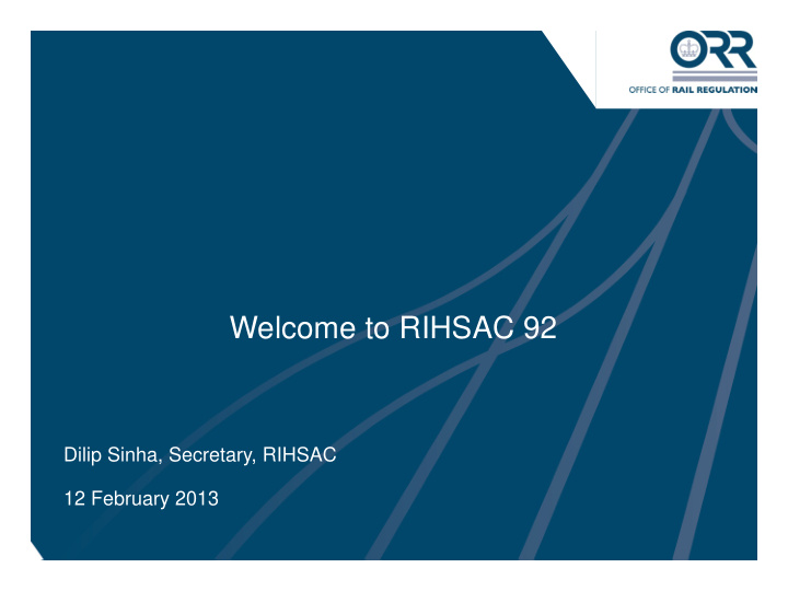 welcome to rihsac 92