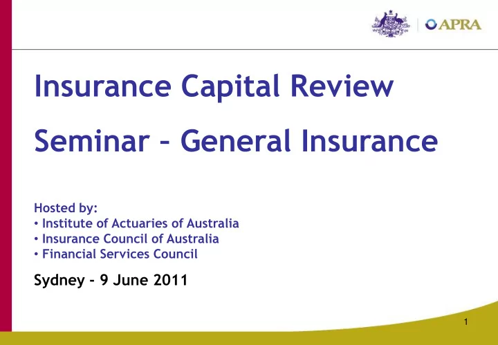 seminar general insurance