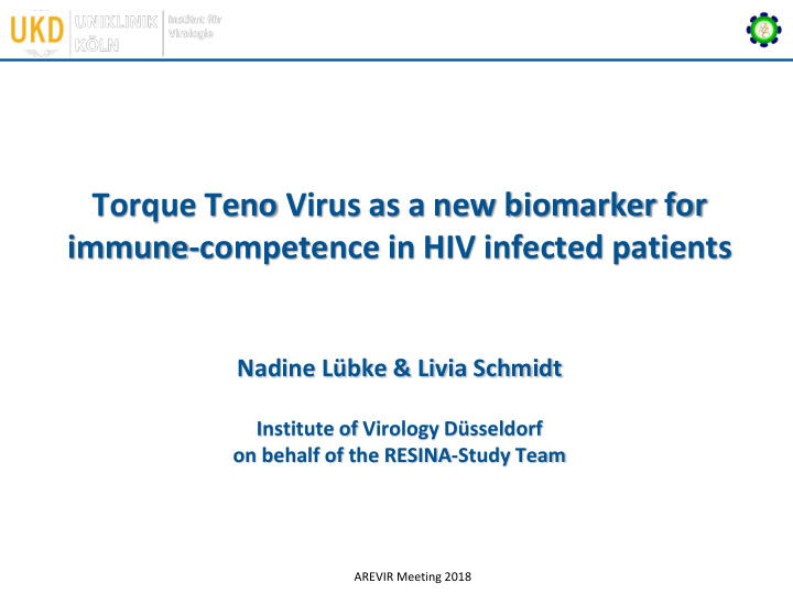 torque teno virus as a new biomarker for immune