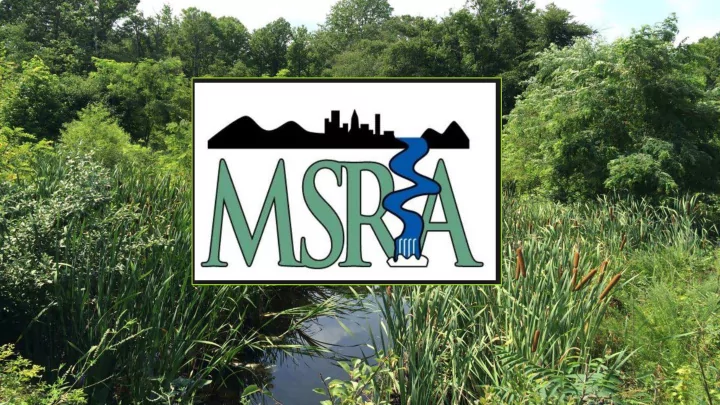 maryland s tream restoration technical presentation agenda