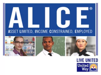 THIS IS ALICE  Maryland Household Survival Budget  FPL = $11,490 single adult - and $23,550 family