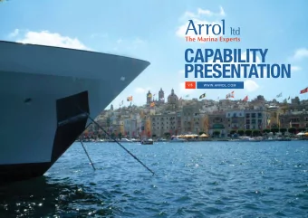 Capability  presentation V. 5  www.arrol.com  Capability Presentation | page 1  summary 1 of 2