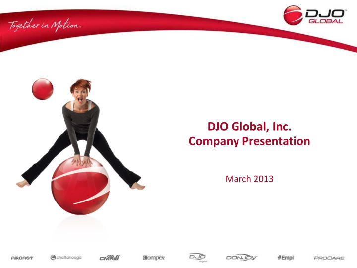 djo global inc company presentation