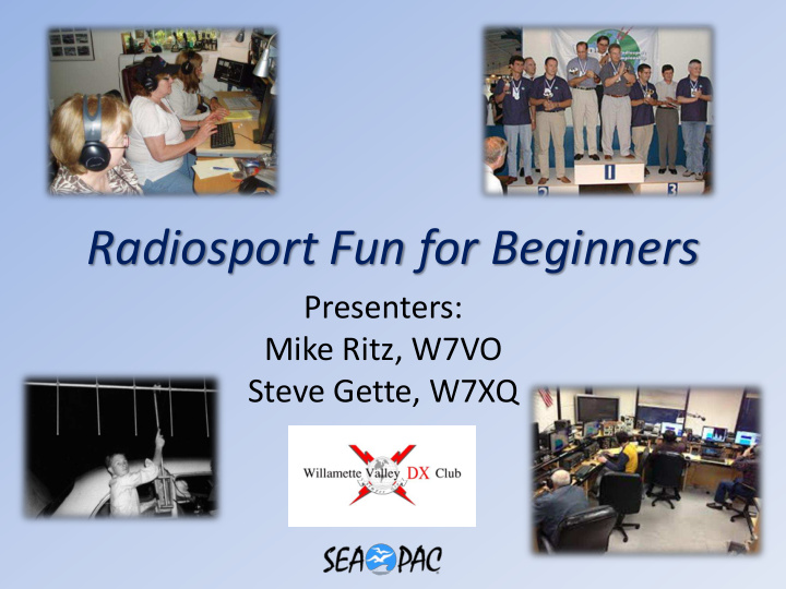 radiosport fun for beginners