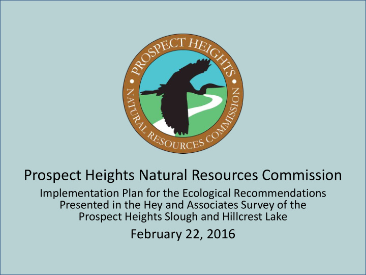 prospect heights natural resources commission