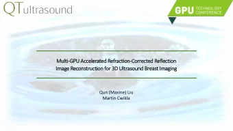 Multi-GPU Accelerated Refraction-Corrected Reflection Image Reconstruction for 3D Ultrasound Breast