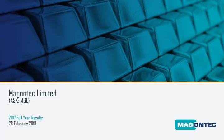 magontec limited
