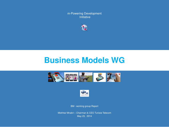 business models wg