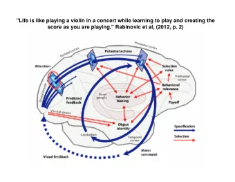 &quot;Life is like playing a violin in a concert while learning to play and creating the  score as