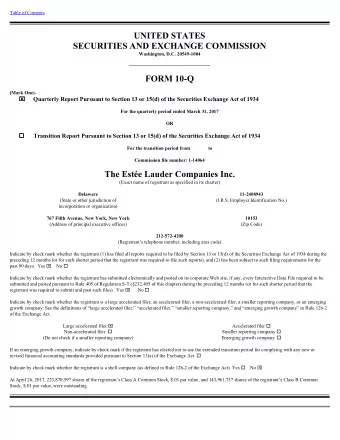 UNITED STATES  SECURITIES AND EXCHANGE COMMISSION  Washington, D.C. 20549-1004  FORM 10-Q  (Mark