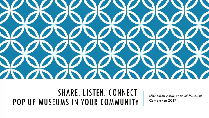 share listen connect