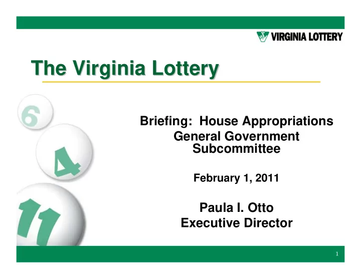 the virginia lottery the virginia lottery