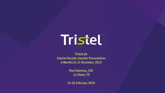 24-26 February 2020  1  THE WORLD OF INFECTION PREVENTION  2  MEDICAL DEVICE DISINFECTION  UNIQUE