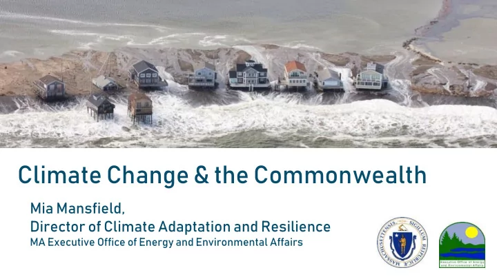 climate change the commonwealth