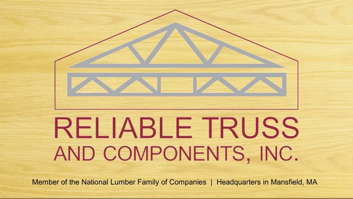 member of the national lumber family of companies