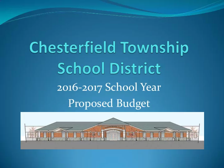 proposed budget