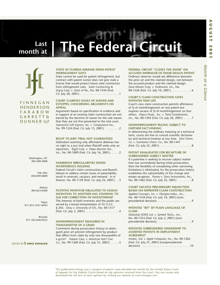 the federal circuit