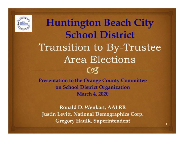 huntington beach city school district transition to by