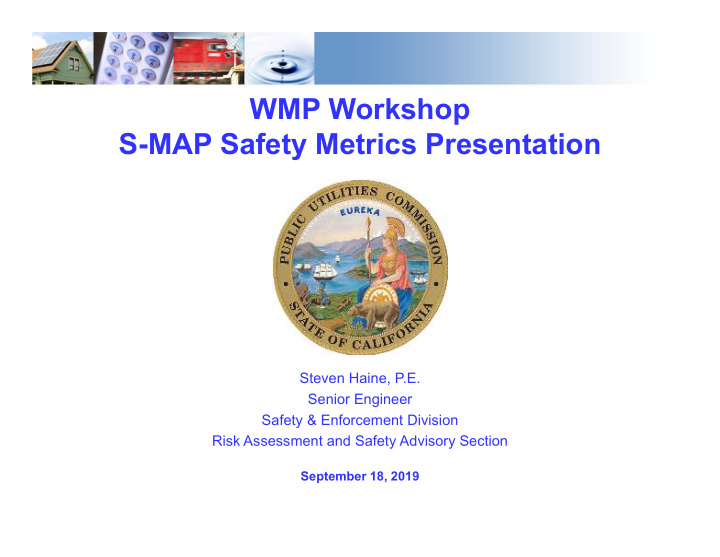 wmp workshop s map safety metrics presentation