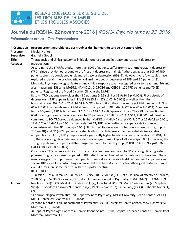 journ e du r rqsha 22 n 22 novembre 2016