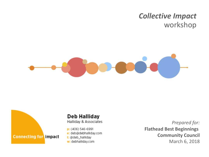 collective impact workshop