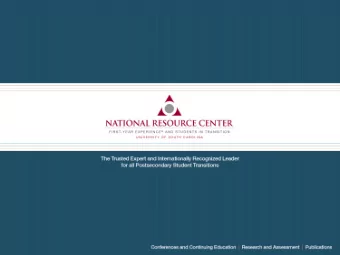 Focusing  ocusing Your E our E fff or  orts on C  ts on Campus:  ampus:  Being an Agent of Change