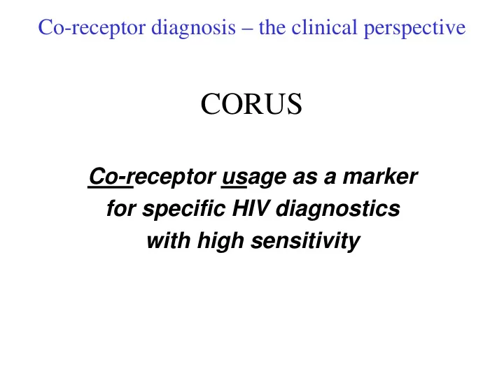 corus