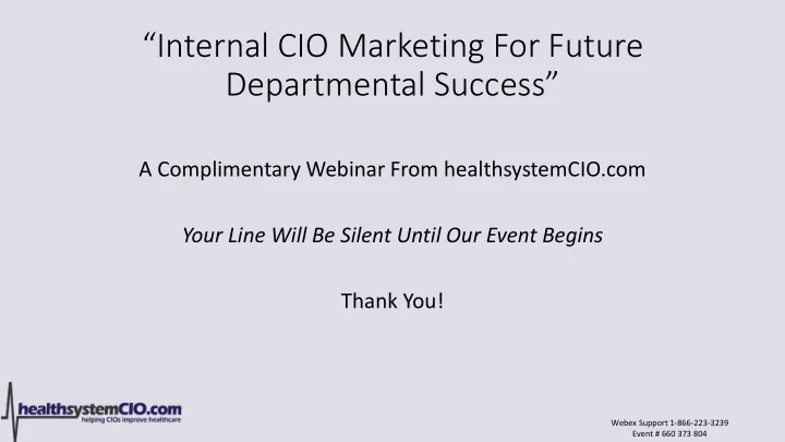 departmental success