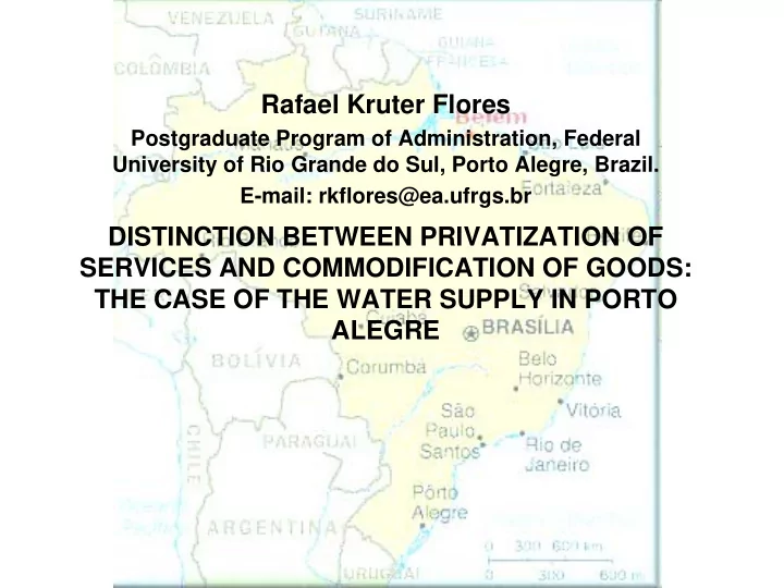 rafael kruter flores