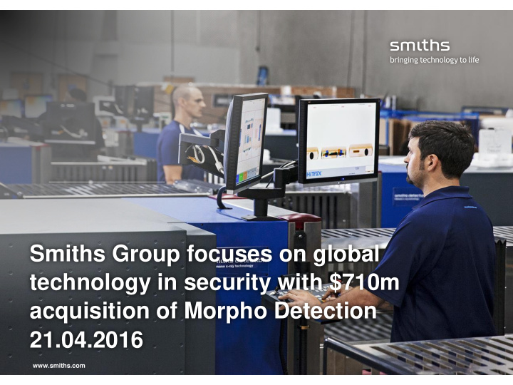 acquisition of morpho detection