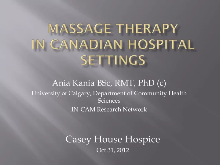 casey house hospice