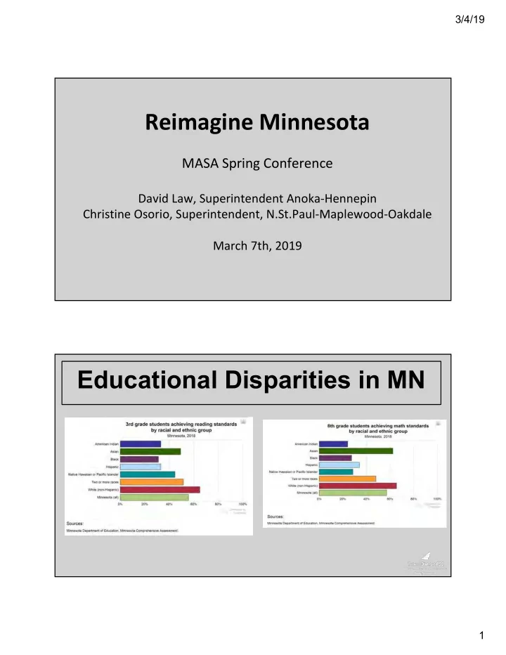 reimagine minnesota