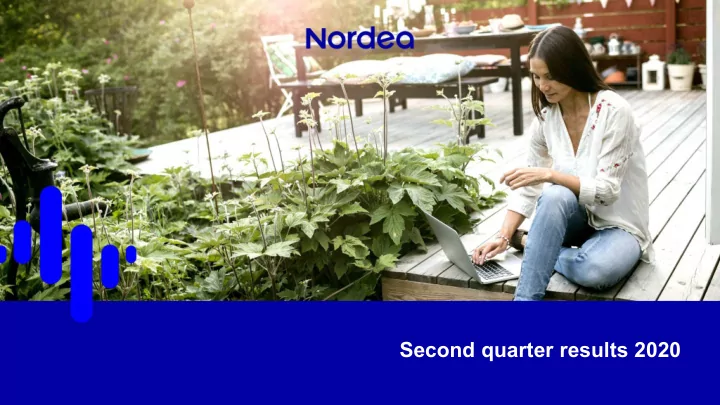 second quarter results 2020 disclaimer