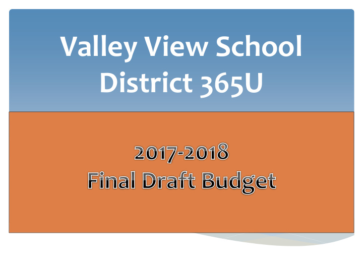 valley view school district 365u