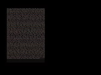 John Cage, Pierre Alechinsky, Iannis Xenakis, Robert Wilson, Roger Blin, Merce Cunningham,  Jean