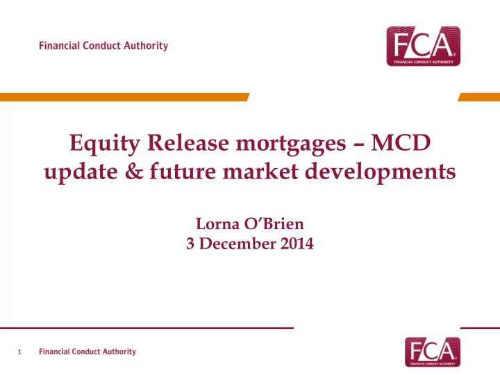 update future market developments