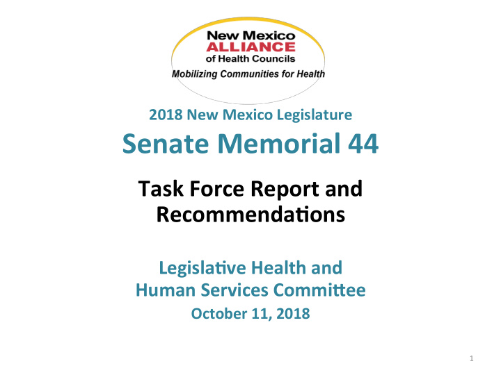 senate memorial 44