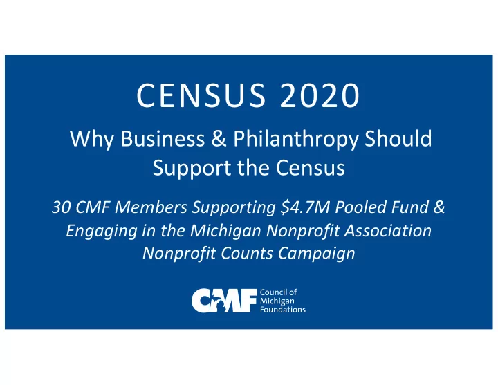 census 2020