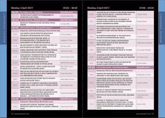 Monday, 3 April 2017                                             07:00  08:30  Monday, 3 April