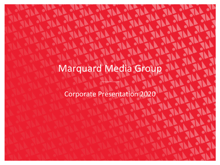 marquard media group