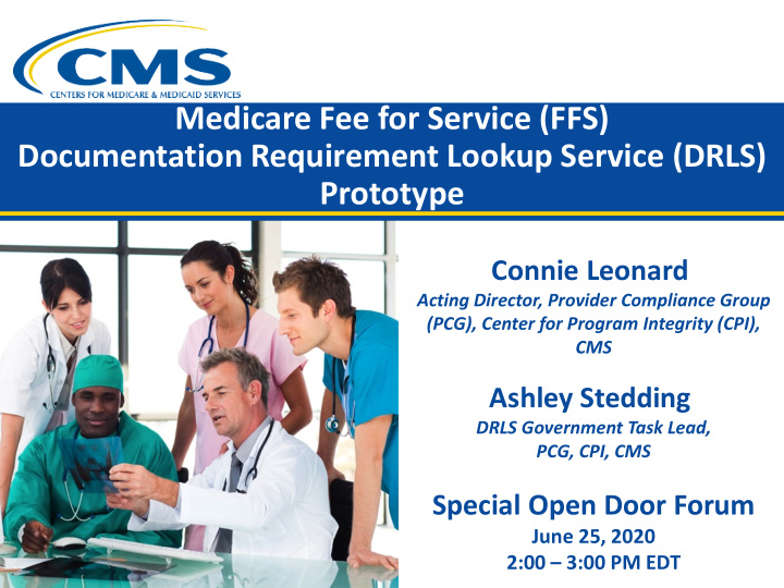 medicare fee for service ffs documentation requirement