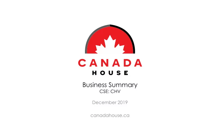 business summary