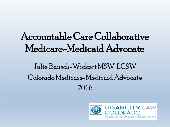 accoun countable le care colla llabor orative ive medi