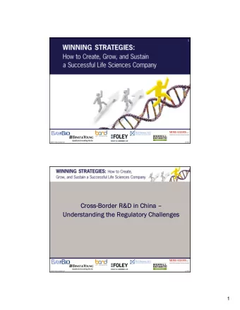 Cross-  Cross-Border R&amp;D in  Border R&amp;D in China   China   Und  Understand  rstanding