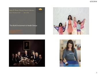 6/22/2016  Region IX Western Clinicians Network Conference  Harveys Lake Tahoe, Nevada  June 14,